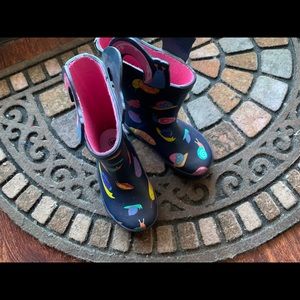 Toddler girl rain boots